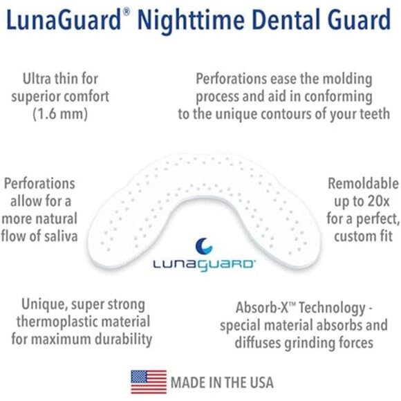 Nighttime Dental Guard – Comfortable Mouth Guard for Bruxism - Custom Fitted - Picture 3 of 7